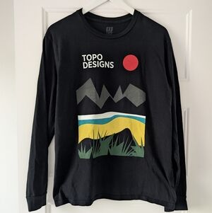 Topo Designs Desert Long-Sleeve Graphic Tee